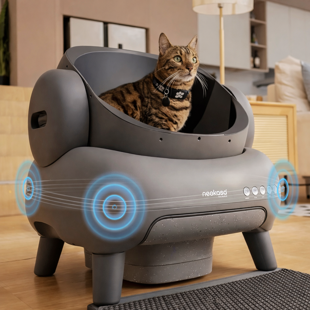 Litière Automatique Connectée - Neakasa M1 - Spécial Grands Chats