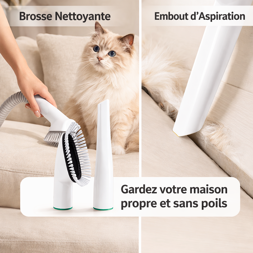 iPets Z1 - KIT DE TOILETTAGE ( 7-en-1 )