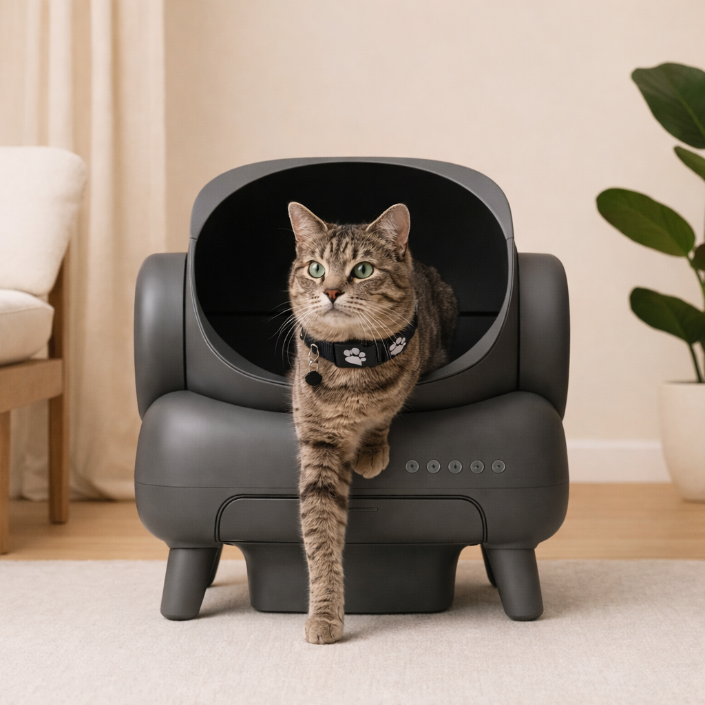 Litière Automatique Connectée - Neakasa M1 - Spécial Grands Chats