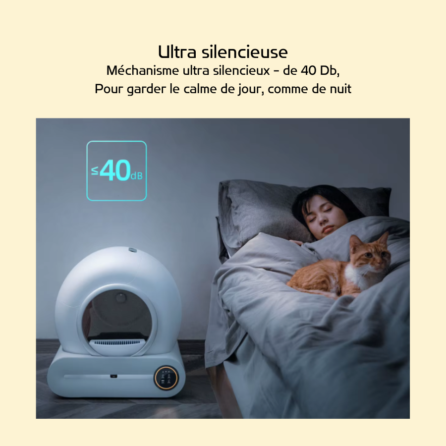 Litière Automatique Connectée - iPets Litterbox 2.0